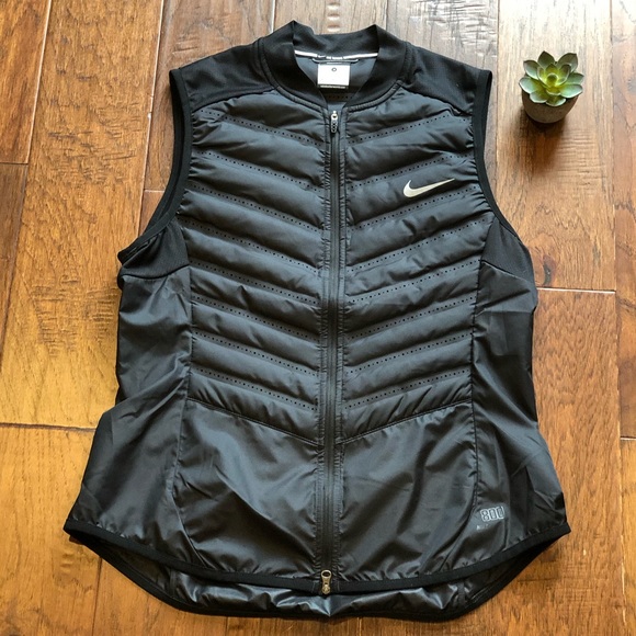 Nike Other - NIKE RUNNING AEROLOFT 800 VEST BLACK ADULT MED